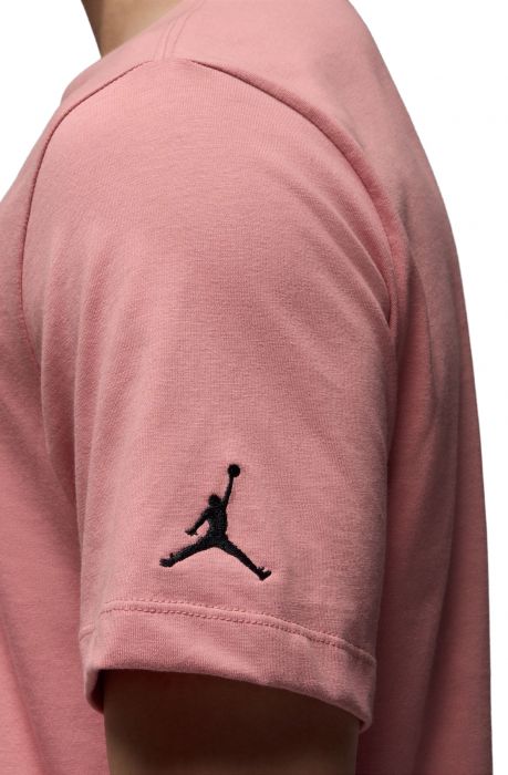 Jordan Air T-Shirt Rust Pink/Black/Black