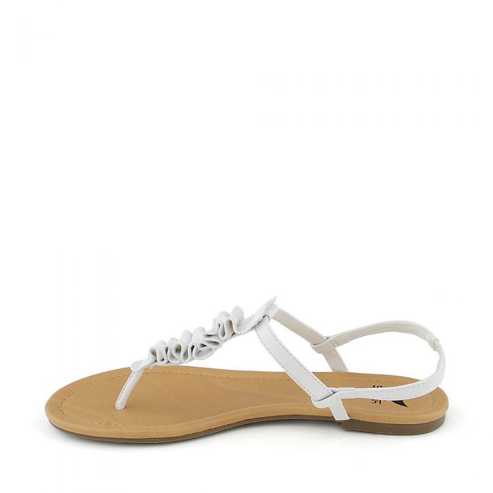 White / Tan Womens Albany-S