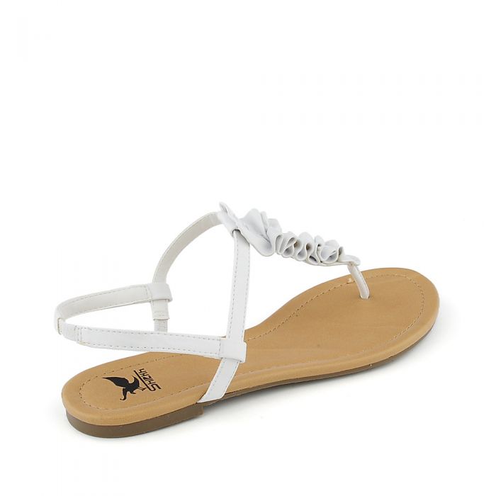 White / Tan Womens Albany-S