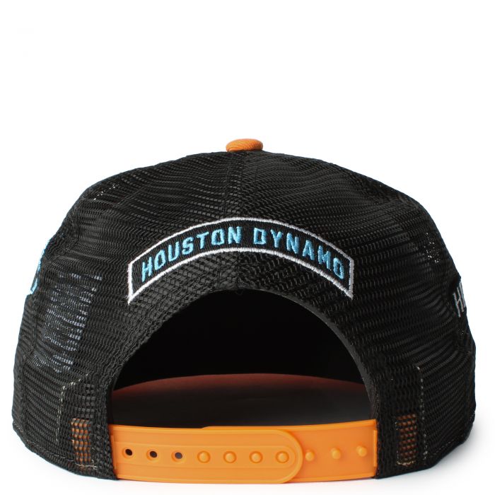 Houston Dynamo Trucker Hat  Black/Yellow