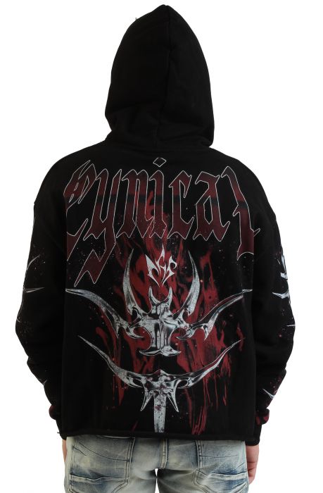 Cynical Hoodie  Black