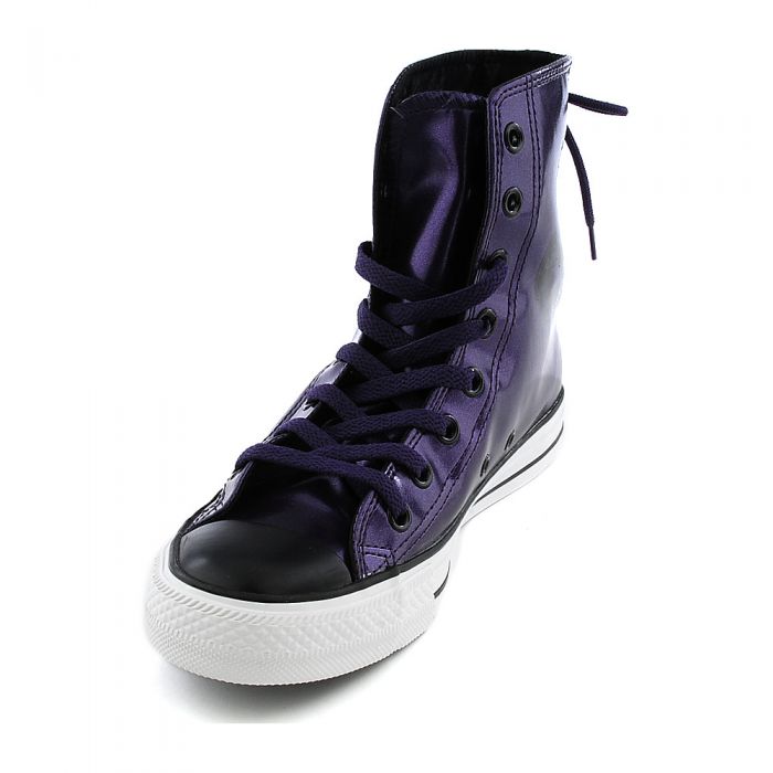 Purple / Black Womens All Star Slouchy Hi