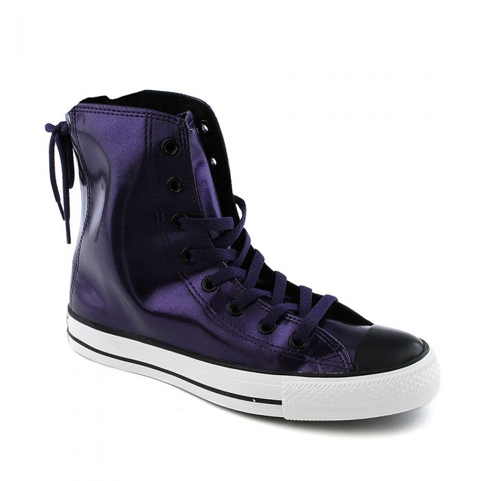 Purple / Black Womens All Star Slouchy Hi