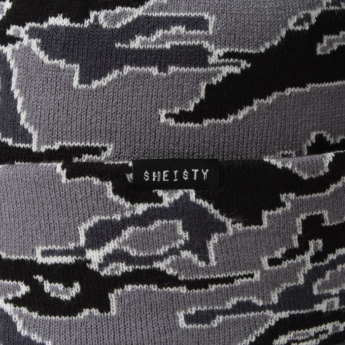 Night Camo Beanie Camo Grey