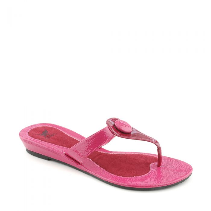 Women's Goddess Thong Sandal Fuchsia
