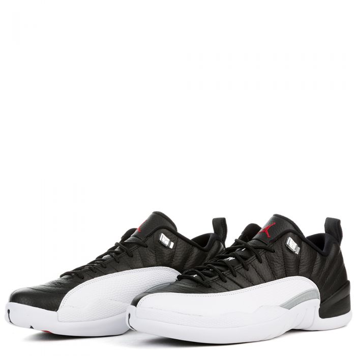 jordan 12 retro low black patent