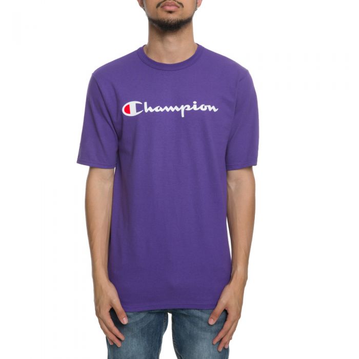 Champion heritage script tee best sale