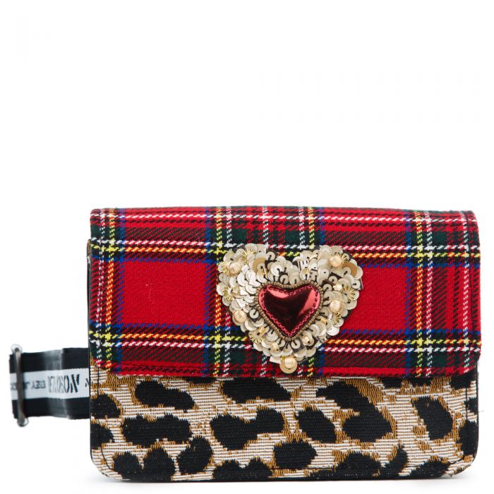 PLAID CLUTCH  Multi
