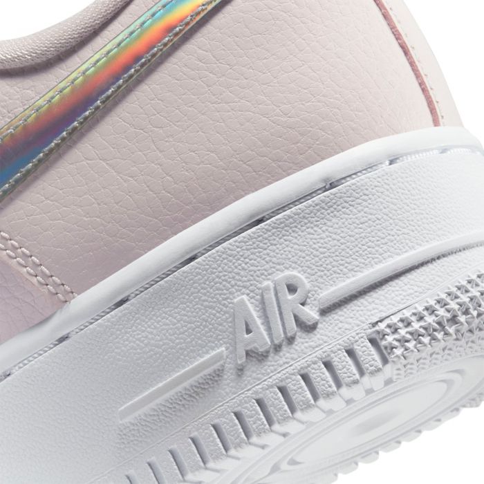 air force 1 07 trainers barely rose irridescent white f