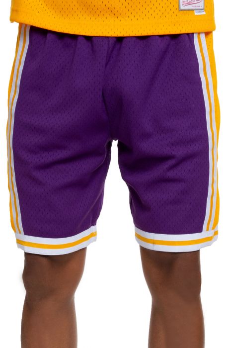 lakers youth shorts