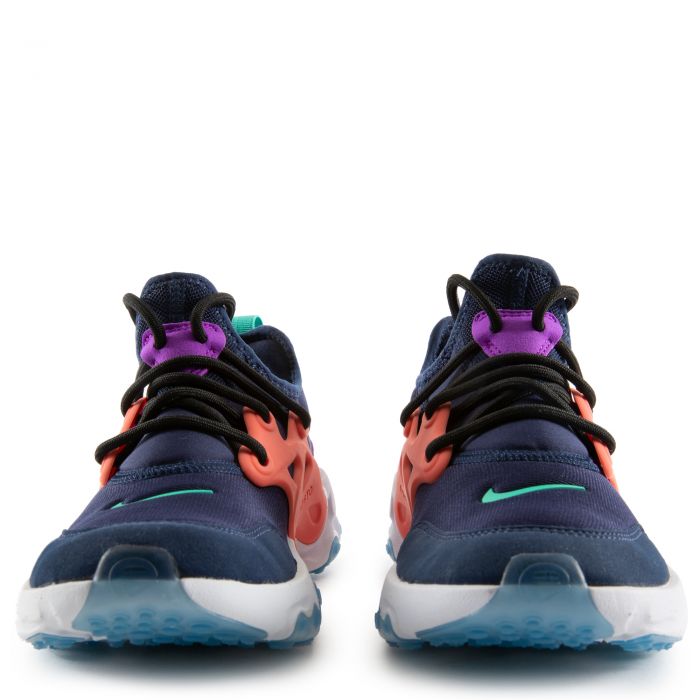 (GS) React Presto Midnight Navy/Kinetic Green-Magic Ember