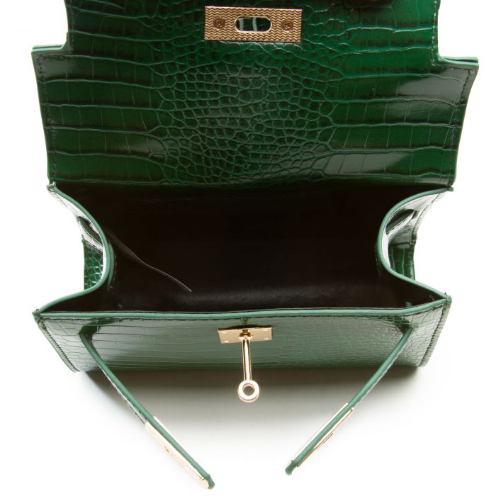 Crocodile Crossbody Green