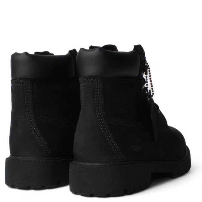 Grade School 6 inch Premium Water Proof Boot  Black