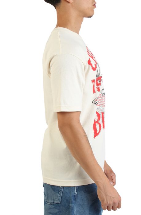 NBA Chicago Bulls Heritage Dunk T-Shirt Cream