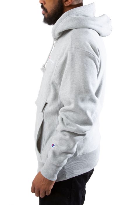 Reverse Weave Anorack Oxford Gray