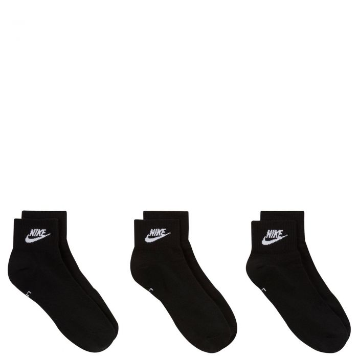 NIKE Everyday Essential Ankle Socks (3 Pairs) DX5074 010 - Shiekh
