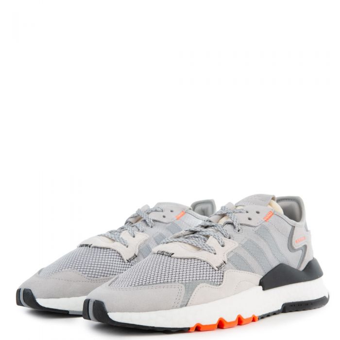 The NITE JOGGER in White and Orange White  Multi