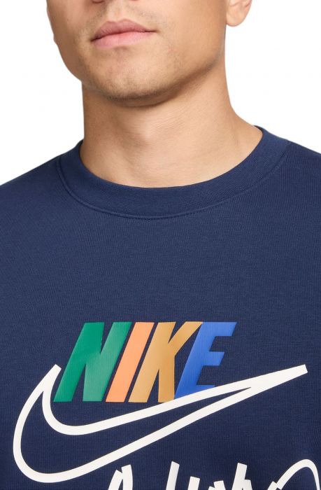 Club Fleece Crew Midnight Navy