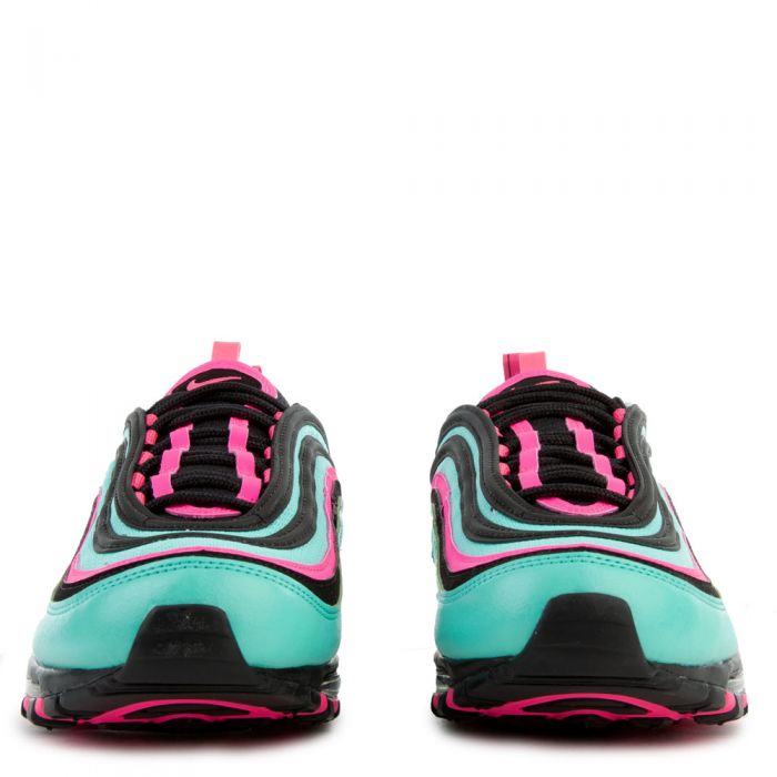 turquoise black and pink air max 97