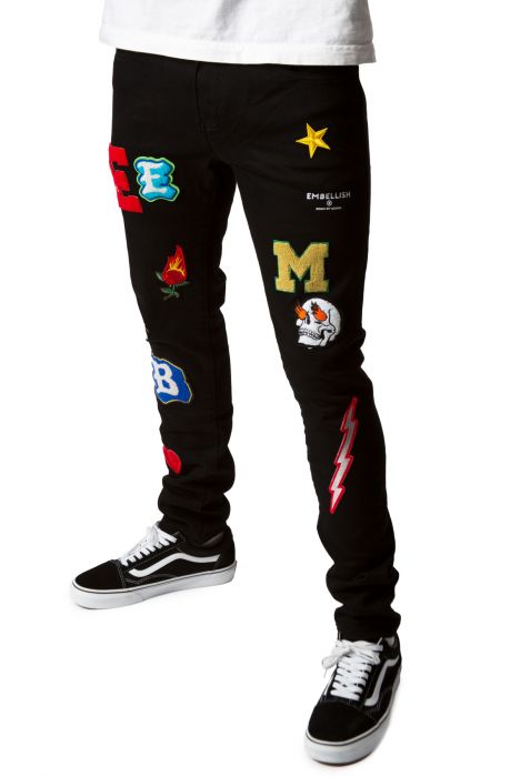 Devin Jeans Jet Black