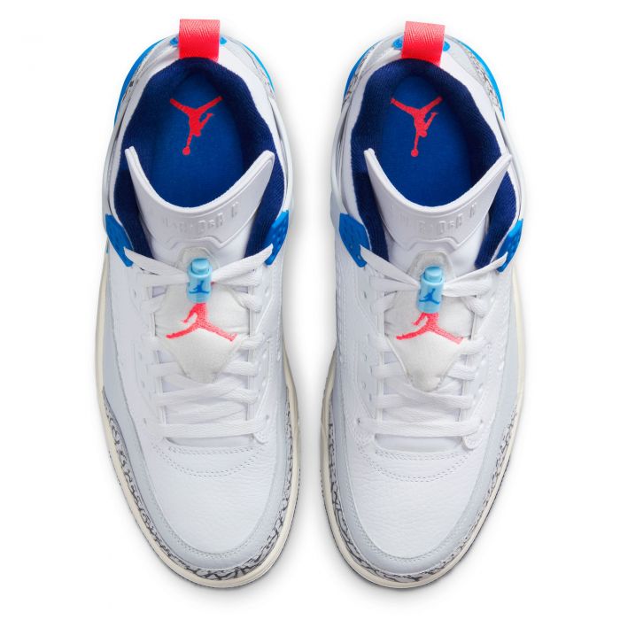 Spizike Low White/Hot Lava-Pure Platinum-Blue Void