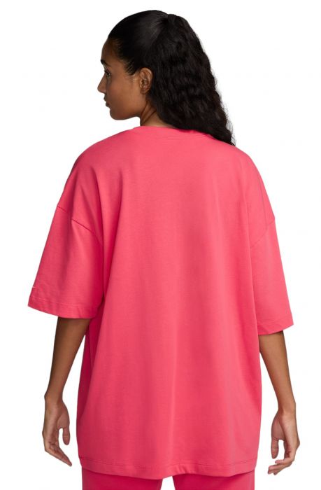 Essential Oversized T-Shirt Aster Pink/Pale Ivory