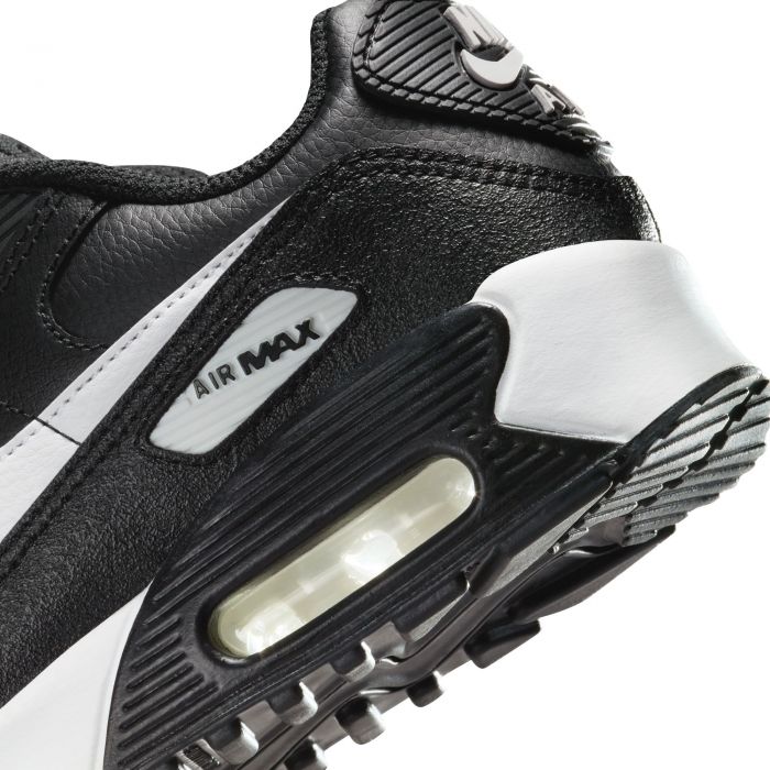 Grade-School Air Max 90 LTR Black/White-Black