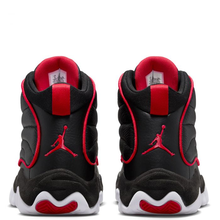 jordan pro strong black red