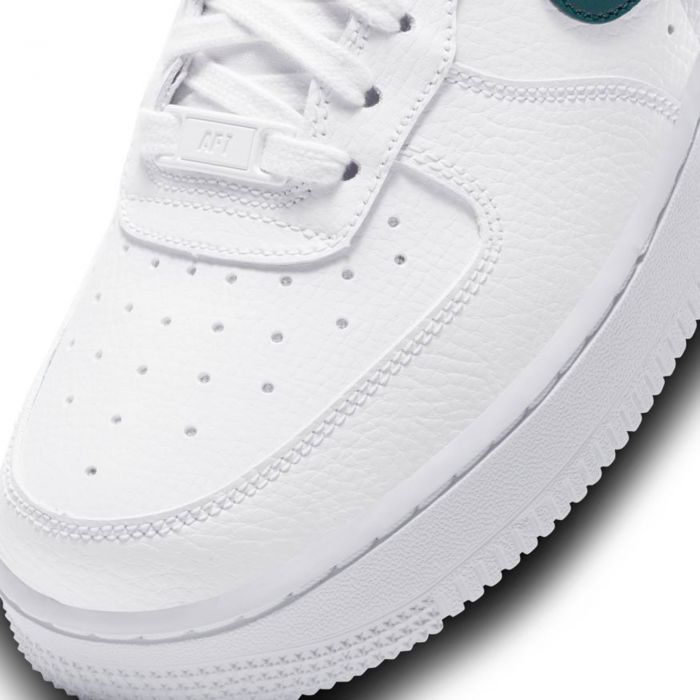 Air Force 1 '07 White/Dark Teal Green-Sunset Pulse