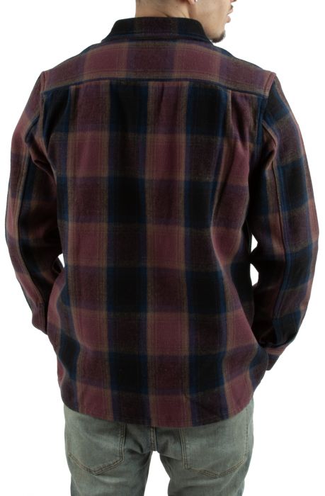 Oversized Heavyhitter Flannel Button Down Catawba Purple