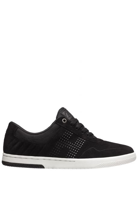 The Hufnagel 2 Sneaker in Black & Bone White Black & White