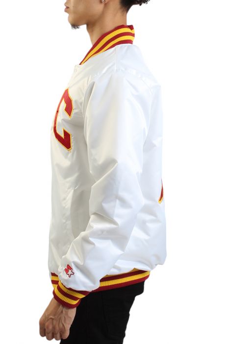 USC Satin W/R/G Jacket W/R/G