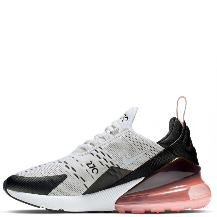 (GS) Air Max 270 Platinum Tint/White-Black-Bleached Coral