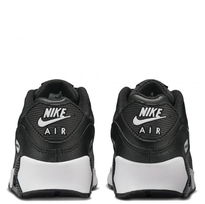 Grade-School Air Max 90 LTR Black/White-Black