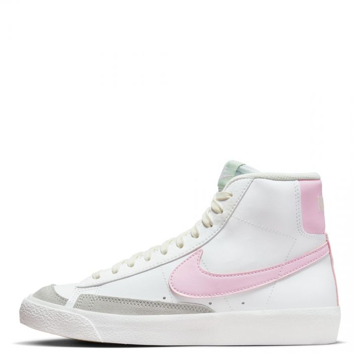 (GS) Blazer Mid '77 Summit White/Pink Foam -Coconut Milk