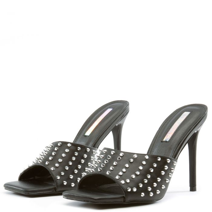 Hugo-8 Studs Stiletto High Heels