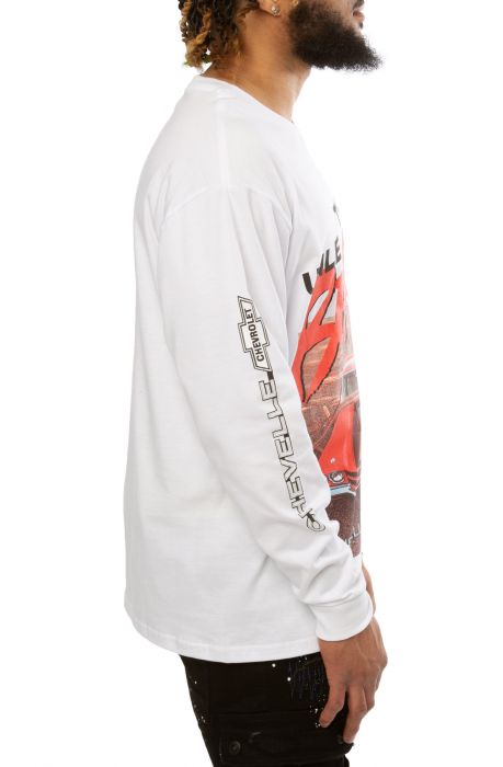 Beast Long Sleeve Tee White