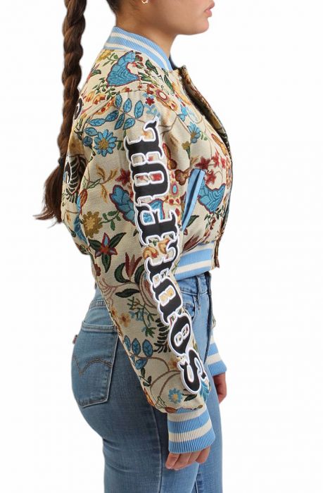 Tapestry Cropped Jacket Botanic