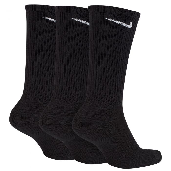 Crew Socks (3 Pairs) Black/White