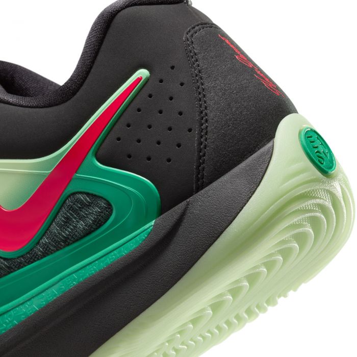 Kevin Durant KD17 Black/Bright Crimson-Vintage Green
