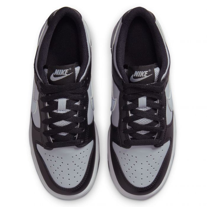 Grade school Dunk Low  Black/Wolf Grey