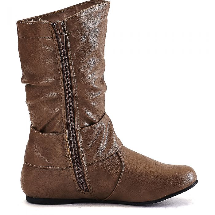 (PS) Kali-12 Mid-Calf Boots Taupe