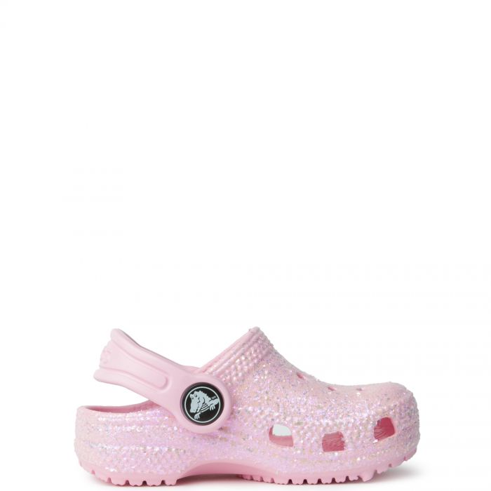Toddler Classic Glitter Clog  Flamingo