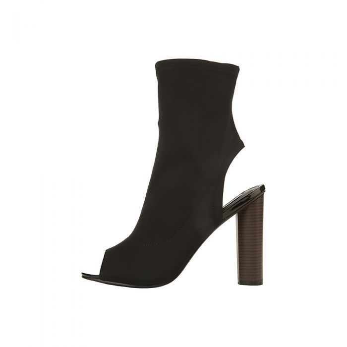 CAPE ROBBIN Women's Connie-3-S Mid-Calf Bootie CONNIE-3-S/BLACK