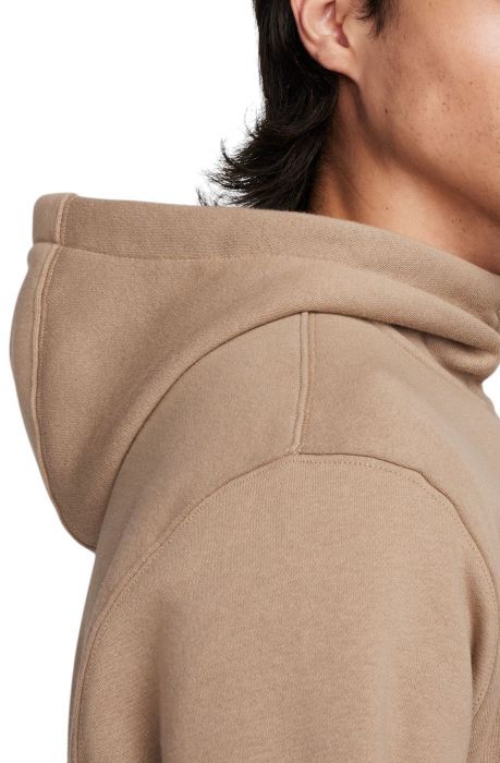 Sportswear Club Fleece Full-Zip Hoodie Khaki/Khaki/White