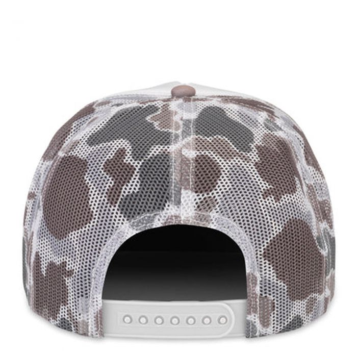 Mallard Foamy Old Style Hat Grey Camo