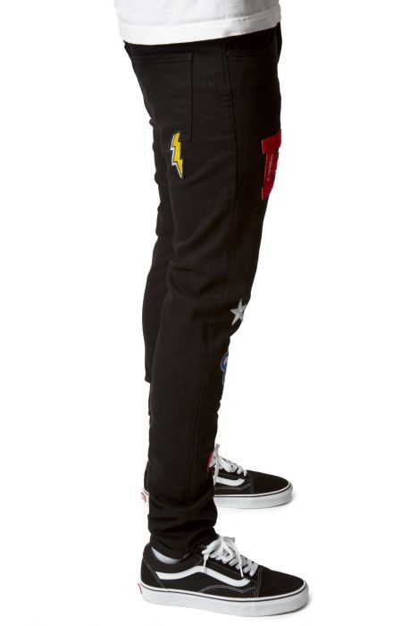 Devin Jeans Jet Black