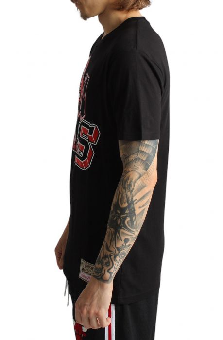 NBA Chicago Bulls Hyper Type T-Shirt  Black