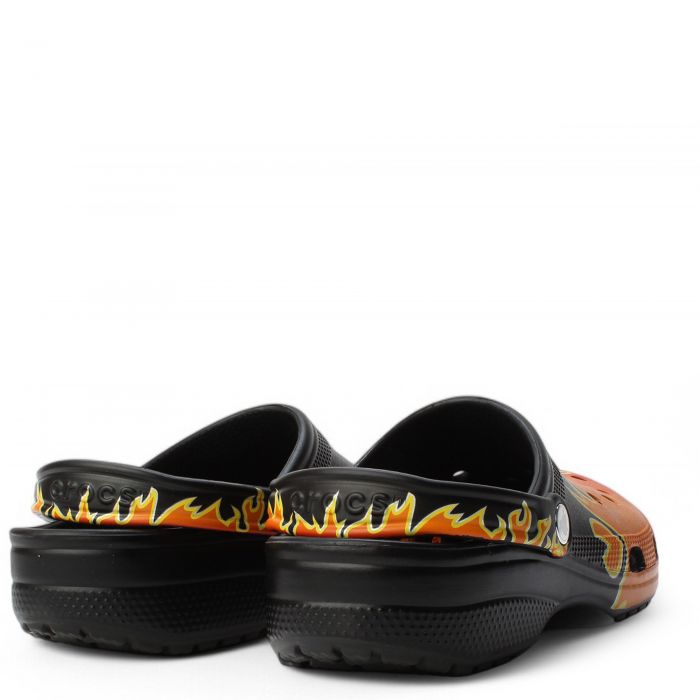 Classic Flames Clog BLACK/MULTI