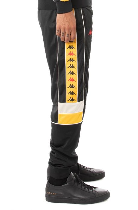 222 Banda Daso Track Pants Black/Red/Yellow